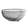 Metalen Draadmand Fruitschaal - Zwart - Rond - 28 X 12 Cm 1 Metalen Draadmand Fruitschaal - Zwart - Rond - 28 X 12 Cm -Beroemde Servies Winkel 1000095084