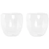Items Koffie/theeglazen Dubbelwandig - Set 2x - Cappuccino - 250 Ml -Beroemde Servies Winkel 1000095087