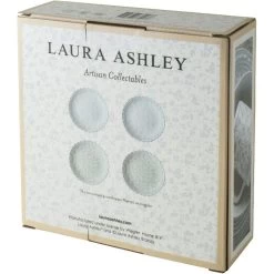 Laura Ashley Giftset 4 Borden Irregular 20 Cm -Beroemde Servies Winkel 1000096451 0102