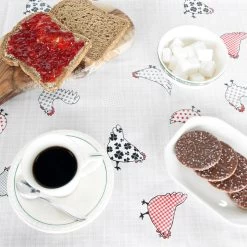 PVC Tafelzeil Kippen - 140 X 240 Cm