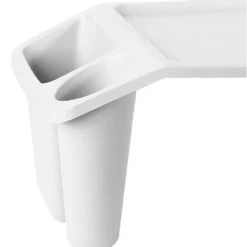 Merkloos Schoottafel/dienblad - Wit - Kunststof - 60 X 31 X 20 Cm -Beroemde Servies Winkel 1000096701 0101