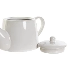 Items Theepot - Van Wit Porselein - 1100 Ml - Met Handvat -Beroemde Servies Winkel 1000096724 0102