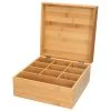 Lowenthal Theedoos - Hout - 10 Vakken - 24 X 24 X 12 Cm