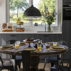 Krumble Placemat Geweven Rond - 30 Cm 7 Krumble Placemat Geweven Rond - 30 Cm -Beroemde Servies Winkel 1000099171 0101