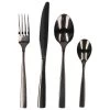 Cepewa Bestekset - 16-delig - RVS - Mat Zwart - 4 Personen -Beroemde Servies Winkel 1000099185