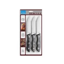 Amefa Steakmessen 3 St Hercule 9 Amefa Steakmessen 3 St Hercule -Beroemde Servies Winkel 1234576230 0102