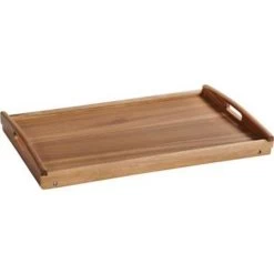 Merkloos Kesper Dienblad - Ontbijt Op Bed - Inklapbaar - Hout - 55 X 35 Cm -Beroemde Servies Winkel 1391348497 0101