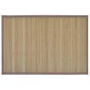 VidaXL 6 St Placemats 30x45 Cm Bamboe Bruin -Beroemde Servies Winkel 1428212108