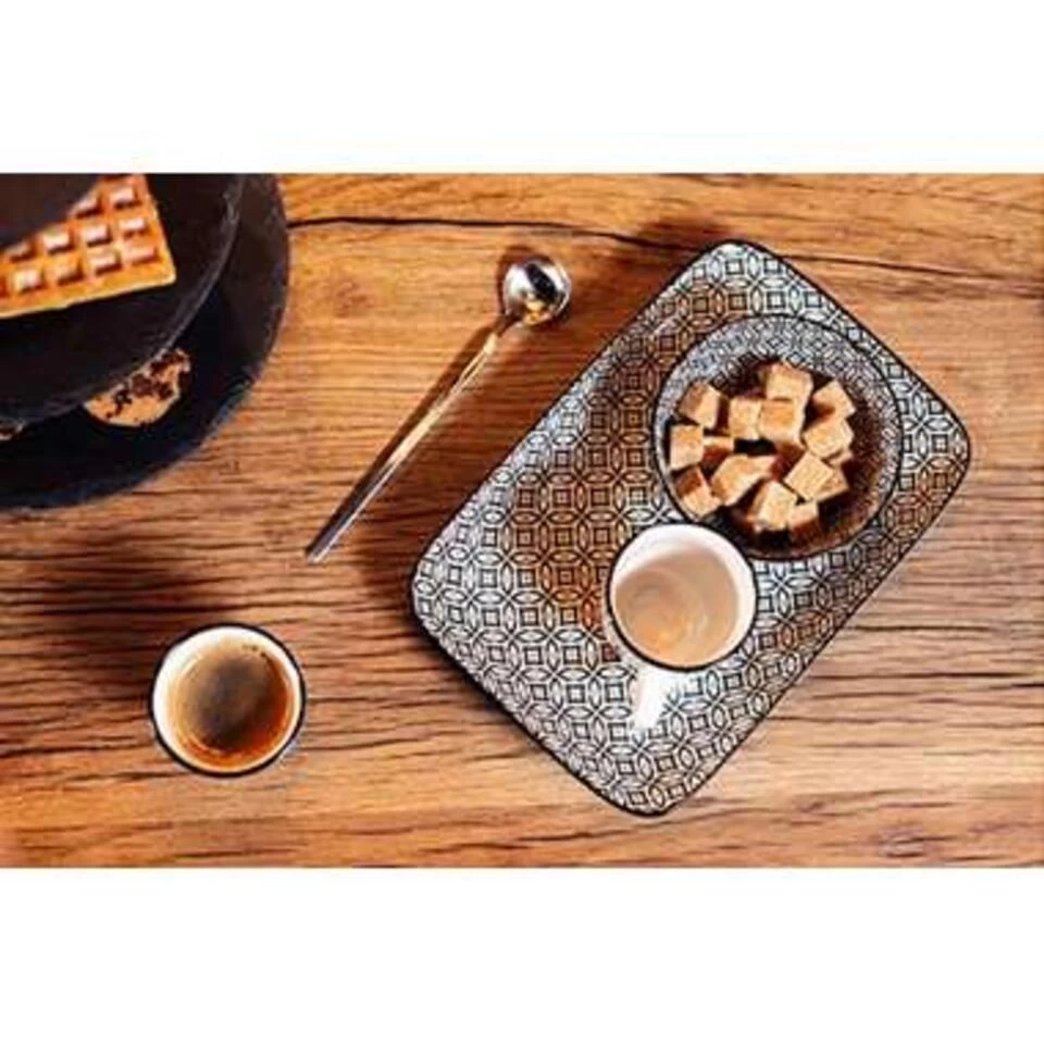 Cosy&Trendy Nikko Black Kopje - 25 Cl - Set-6 4 Cosy&Trendy Nikko Black Kopje - 25 Cl - Set-6 - Afbeelding 2