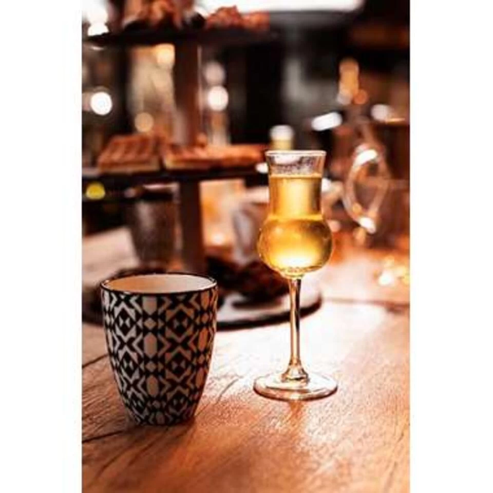 Cosy&Trendy Nikko Black Kopje - 25 Cl - Set-6 5 Cosy&Trendy Nikko Black Kopje - 25 Cl - Set-6 - Afbeelding 3