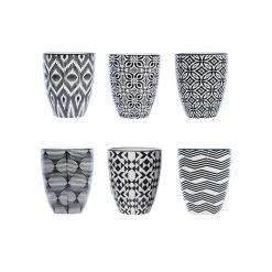 Cosy&Trendy Nikko Black Kopje - 25 Cl - Set-6