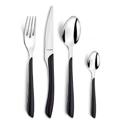Amefa 24-delige Bestekset Eclat Zwart