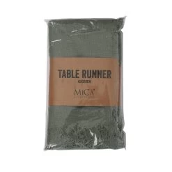 Mica Decorations Xavie Tafelloper Groen -Beroemde Servies Winkel 1899203658 0110