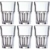 Arcoroc Drinkglazen Granity - 6 Stuks - Transparant - Glas - 420 Ml -Beroemde Servies Winkel 1906896964