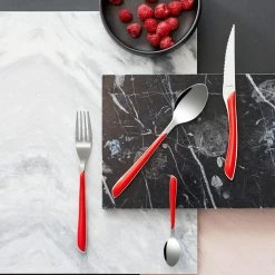 Amefa 24-delige Bestekset Eclat Rood -Beroemde Servies Winkel 1935926499 0110