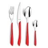 Amefa 24-delige Bestekset Eclat Rood -Beroemde Servies Winkel 1935926499