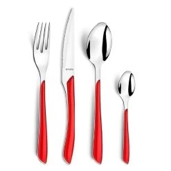 Amefa 24-delige Bestekset Eclat Rood