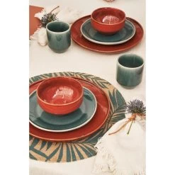 Mica Decorations Xavie Placemat Set Van 4 Off White -Beroemde Servies Winkel 1980395887 0113