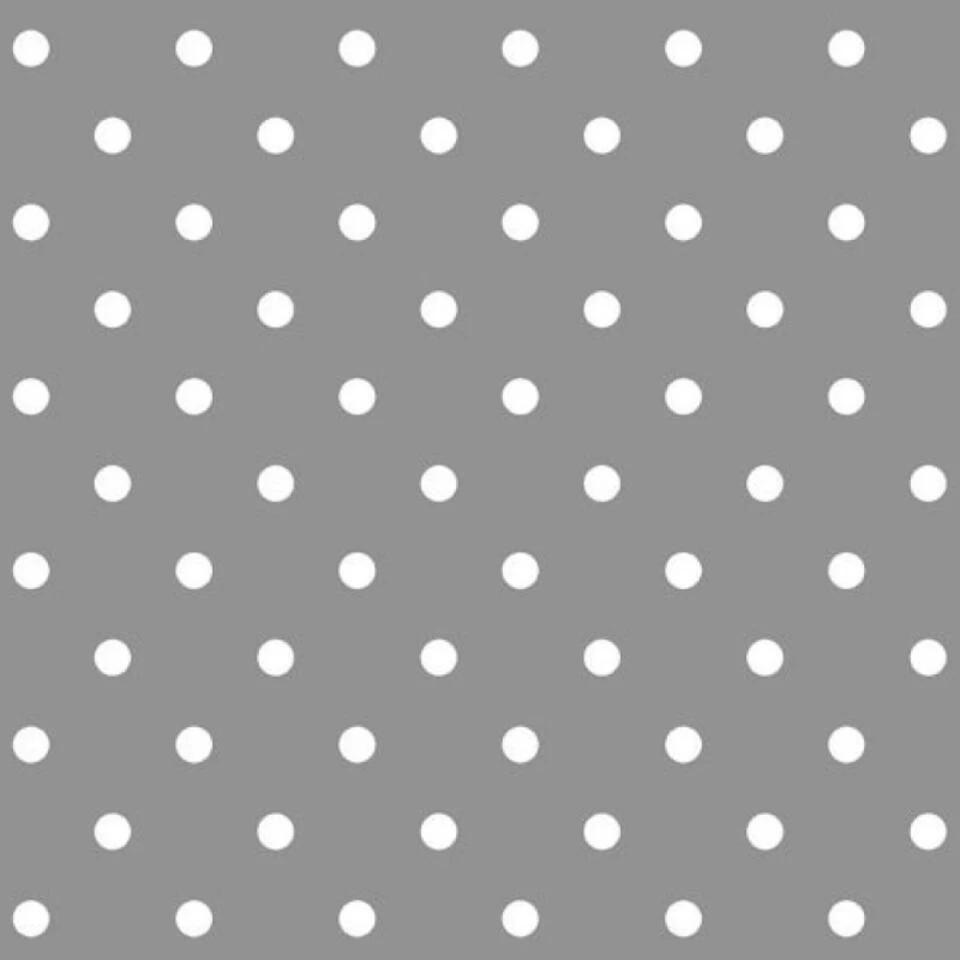 Tafelzeil/tafelkleed Grijs Met Witte Stippen 140 X 250 Cm 5 Tafelzeil/tafelkleed Grijs Met Witte Stippen 140 X 250 Cm - Afbeelding 3