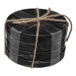 Secret De Gourmet Onderzetters Voor Glazen - 4 Stuks - Marmer - Zwart 7 Secret De Gourmet Onderzetters Voor Glazen - 4 Stuks - Marmer - Zwart -Beroemde Servies Winkel 38a956fba5d14cf181fce214f9204187