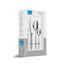 Amefa 24-delige Bestekset Havane Jungle -Beroemde Servies Winkel 3d21e10485e44140be58baaf1cc308e4