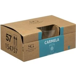 Secret De Gourmet Tumbler Glazen - 6 St - 340 Ml - Carmela -Beroemde Servies Winkel 6e27532ed41f494a98789b8d7fc62433