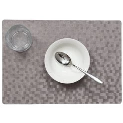 Wicotext Placemats - 4 Stuks - Stones - Grijs - 43 X 30 Cm -Beroemde Servies Winkel 755e9ee7aa1d4a87b139ed5d21cabeea