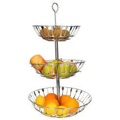 Items Fruitschaal - Etagere - 3-laags - Zilver - Bestek Patroon 9 Items Fruitschaal - Etagere - 3-laags - Zilver - Bestek Patroon -Beroemde Servies Winkel 7a6cac2c02b34103a8603d23850d27fd