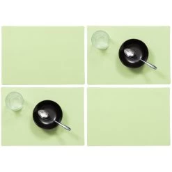 Wicotex Placemat Plain - Luxe - Mintgroen - 43 X 30 Cm -Beroemde Servies Winkel 808eeeaf62d74d8ea9f204e808257768