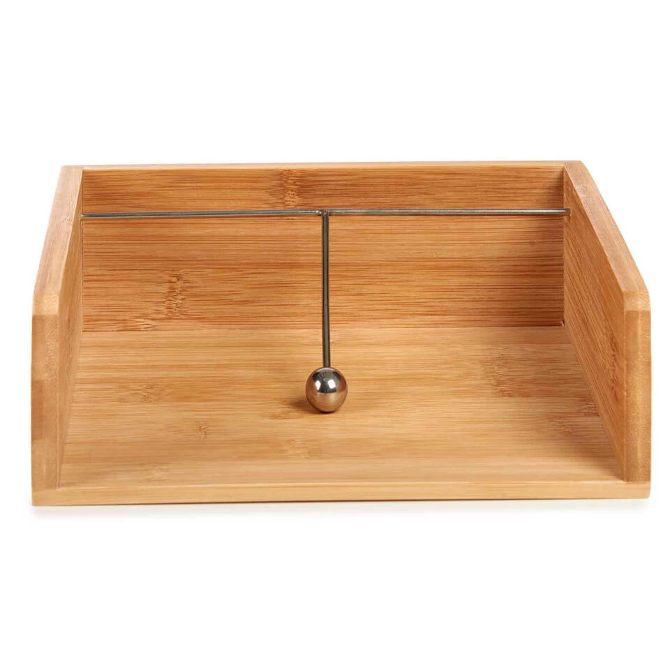 Arte R Servethouder - Bamboe - Bruin-beige - 21,5 X 19 X 7 Cm 3 Arte R Servethouder - Bamboe - Bruin-beige - 21,5 X 19 X 7 Cm - Afbeelding 2