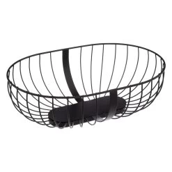 Secret De Gourmet Fruitschaal - Met Inzetbakje - Zwart-blauw 30x20 Cm -Beroemde Servies Winkel 8767fd6481ae45089440bc0cb2307a47