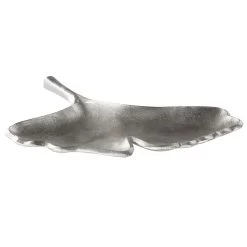 Beliani Decoratieve Schaal PALENQUE - Zilver Aluminium -Beroemde Servies Winkel 8a80c1aa420c411a8ab8e7109a1ef489