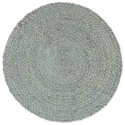 VidaXL Placemats 6 St Rond 38 Cm Jute Olijfgroen -Beroemde Servies Winkel a526f68545a04253be9e3afb9d8a2c4c