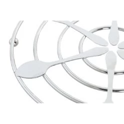 Items Pannenonderzetter - Zilverkleurig - Rond - 20 Cm -Beroemde Servies Winkel aafb8256573d461aba9a70c2b02d200e