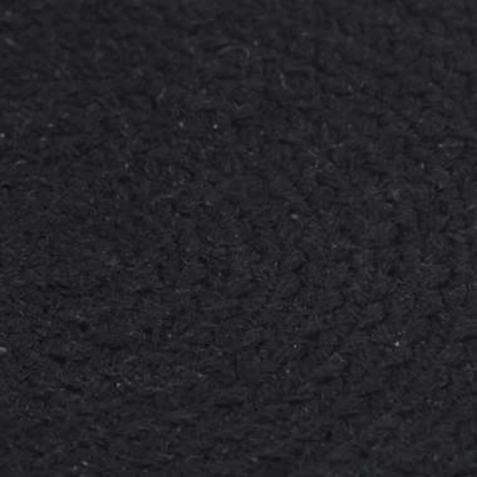 VidaXL Placemats 4 St Rond 38 Cm Katoen Effen Zwart 5 VidaXL Placemats 4 St Rond 38 Cm Katoen Effen Zwart - Afbeelding 3