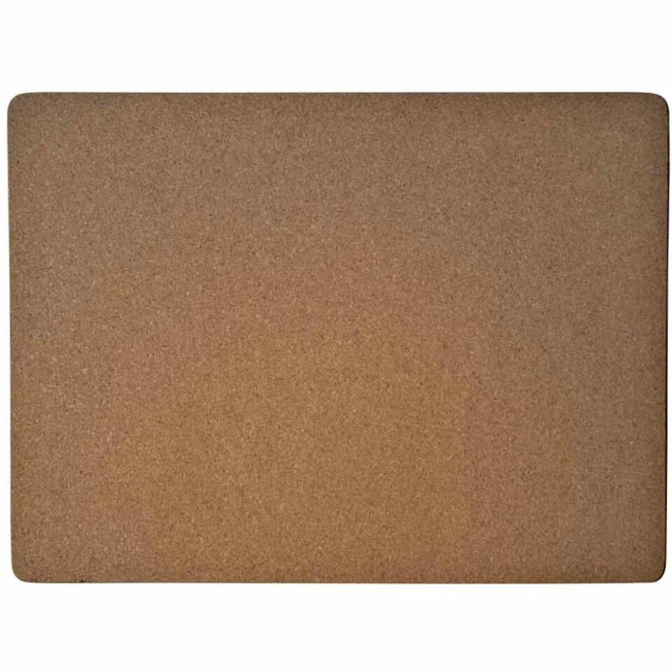 Rechthoekige Placemat Openhaard Hout Print Kurk 30 X 40 Cm 4 Rechthoekige Placemat Openhaard Hout Print Kurk 30 X 40 Cm - Afbeelding 2