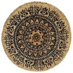 VidaXL Placemats 6 St Rond 38 Cm Jute Donkerblauw 8 VidaXL Placemats 6 St Rond 38 Cm Jute Donkerblauw -Beroemde Servies Winkel d726d8fed66e401f9b1612712b57e677