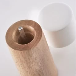 Zeller Pepermolen Of Zoutmolen - Hout - Witte Dop - 15 Cm 7 Zeller Pepermolen Of Zoutmolen - Hout - Witte Dop - 15 Cm -Beroemde Servies Winkel f1ba5b2d3f7645a29babf6713115d069