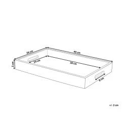 Beliani Blad TYLIS - Lichte Houtkleur Mangohout 8 Beliani Blad TYLIS - Lichte Houtkleur Mangohout -Beroemde Servies Winkel ff80d3f1b69c438eb0b9b8c65d4079d2